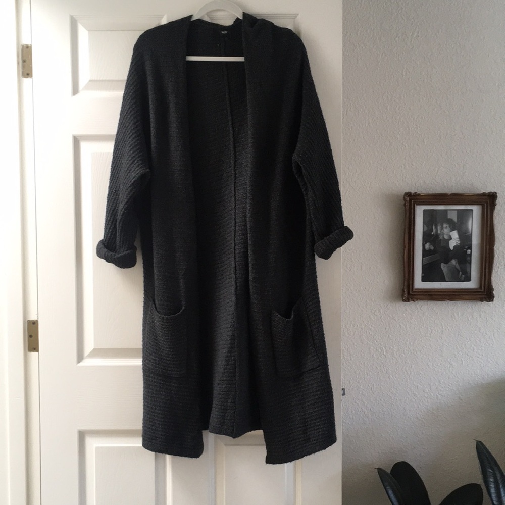 Long Grey Cardigan